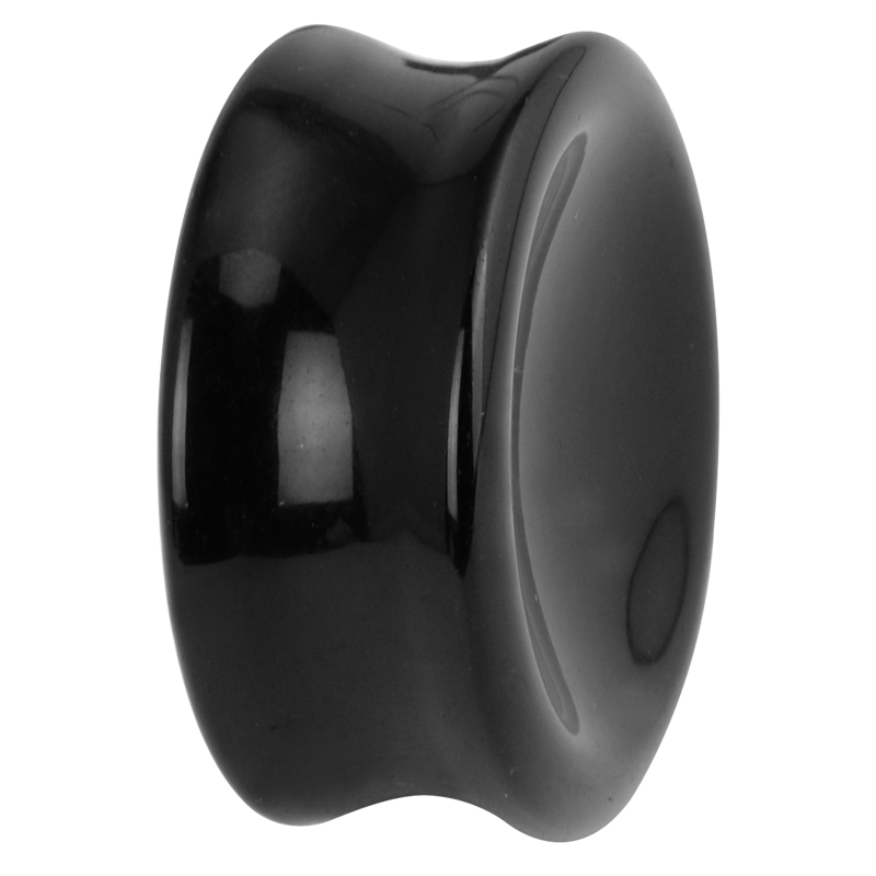 Onyx Stone Plug (Sold in Pair) Orecchio