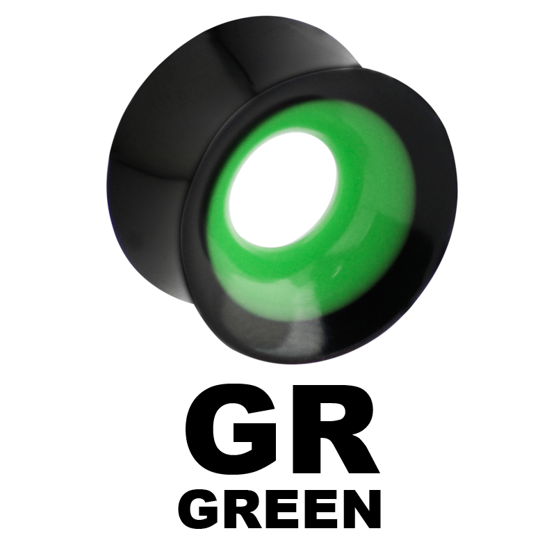 Candy Resin Tube Orecchio