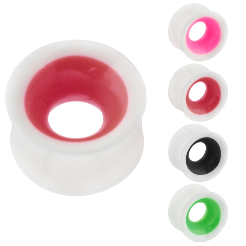 Candy Resin Tube Orecchio