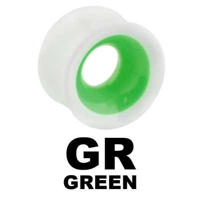 Candy Resin Tube Orecchio