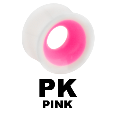 Candy Resin Tube Orecchio