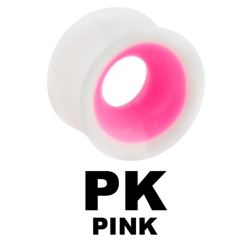 Candy Resin Tube Orecchio