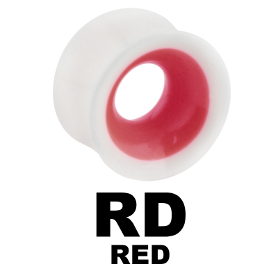 Candy Resin Tube Orecchio