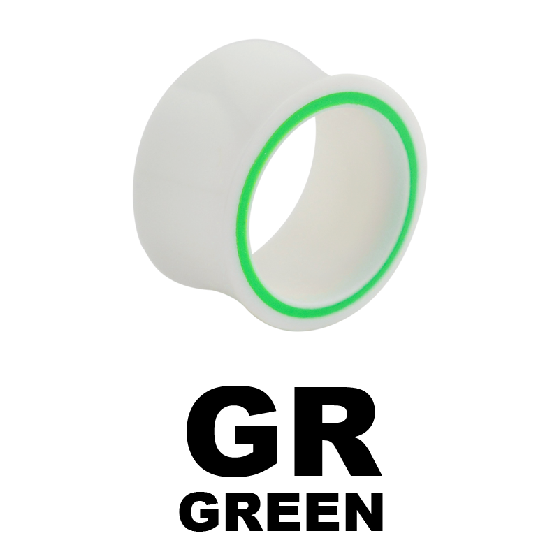 Illusion Resin Tube Orecchio