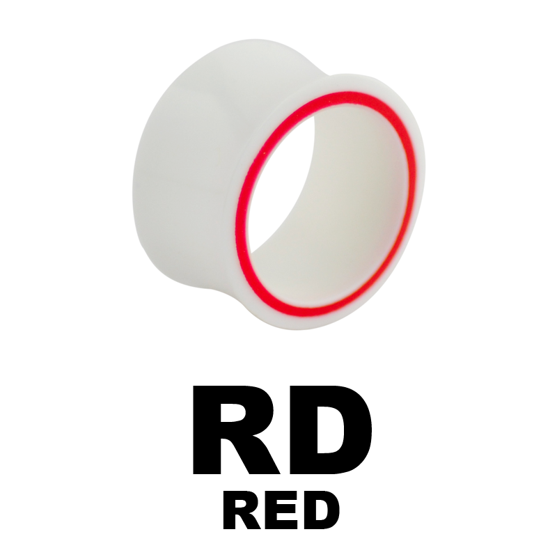 Illusion Resin Tube Orecchio