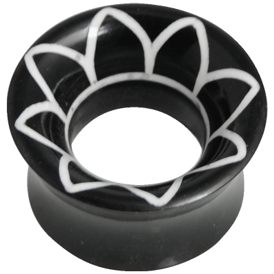 Flared Buffalo Horn Tunnel Orecchio