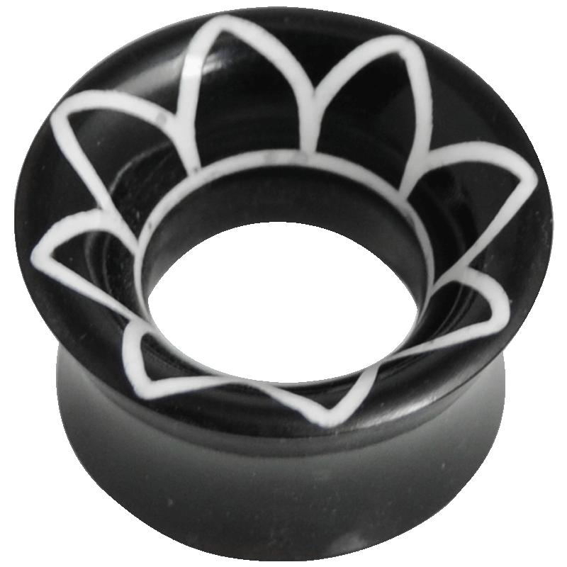 Flared Buffalo Horn Tunnel Orecchio