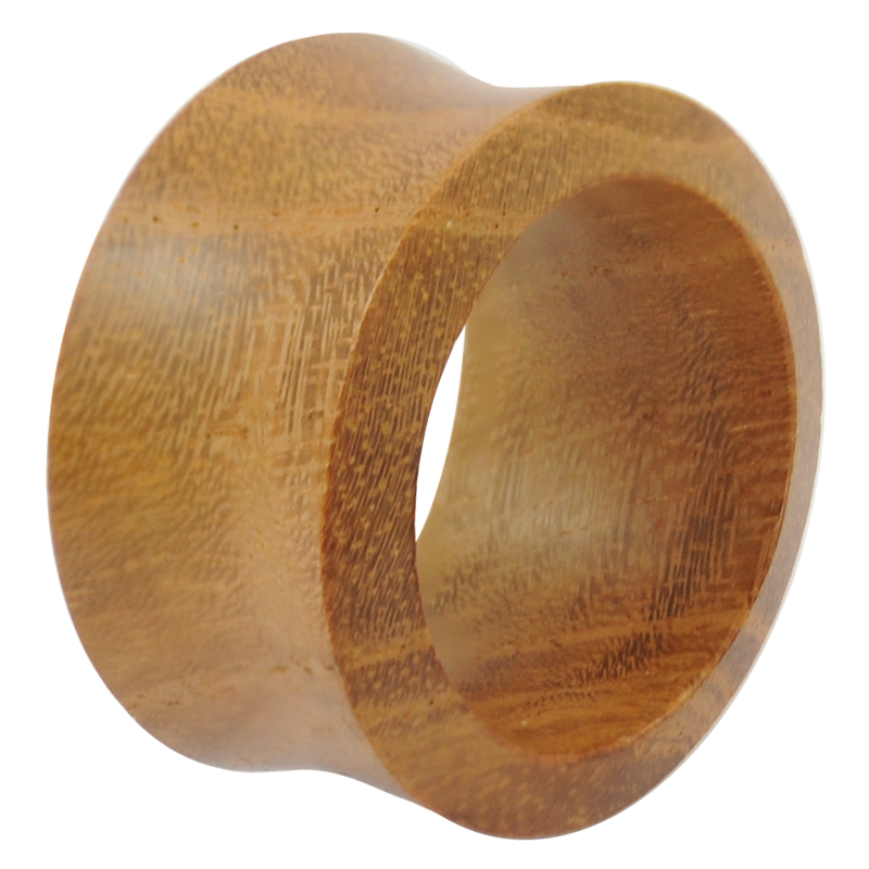 Double-flared Sono Wooded Flesh Tunnel Piercings - 00 GA / 10 - Foto 2