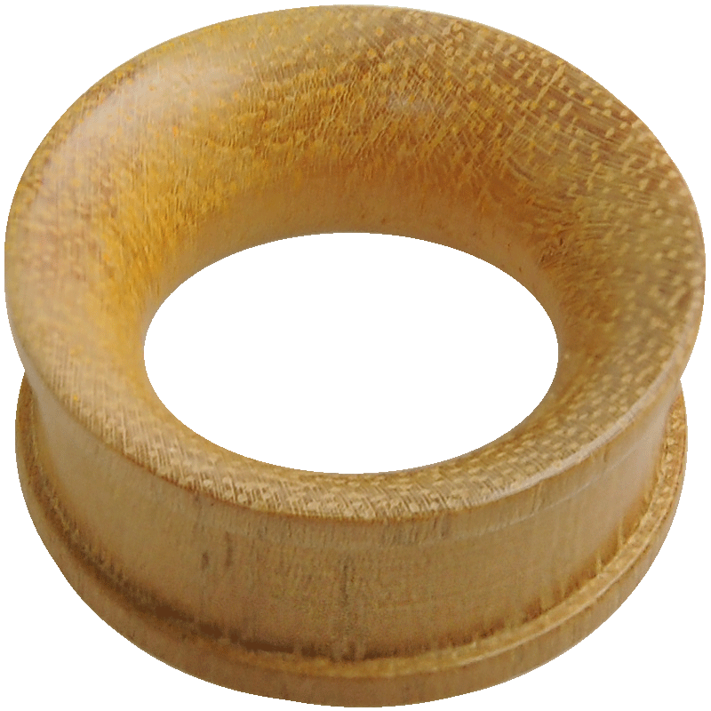 Concave Jack Fruit Wood Tunnel Orecchio