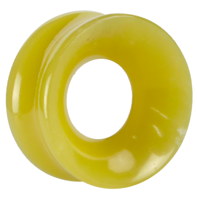 Green Quartz Concave Ear Tunnel Orecchio