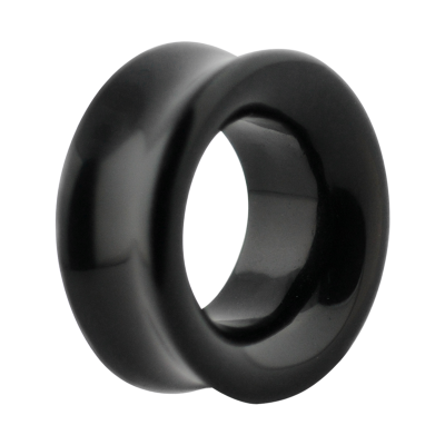 Natural Stone Eyelet Onyx (Price for Pair) Orecchio