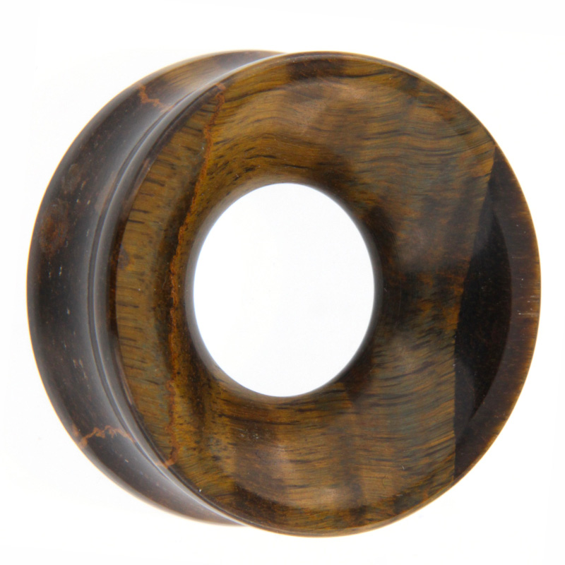 Tiger Eyes Concave Ear Tunnel Orecchio