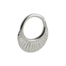 Silver Indian Ornament Septum Ring