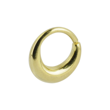 Silver Gold Plated Indian Ornament Septum Ring