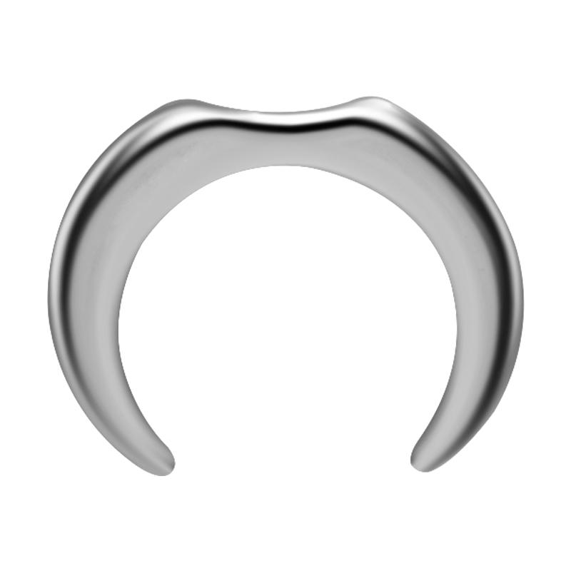 Steel Septum Pincher Horseshoe Shoped (Flat Top) Setto