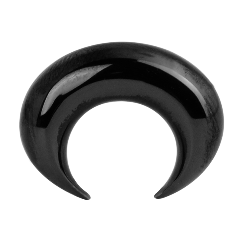 Black Steel Buffalo Tusk Setto