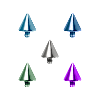 Titanium Cone (for 1.6 Internally Threaded Jewelry) Sfere e Componenti