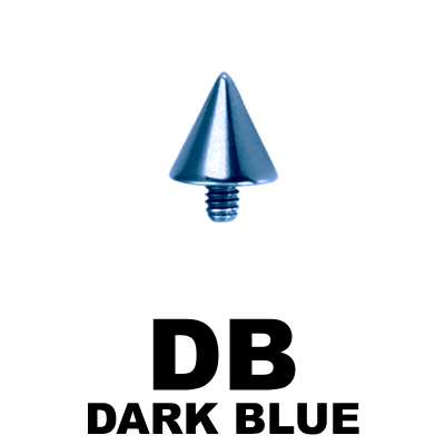 Titanium Cone (for 1.6 Internally Threaded Jewelry) Sfere e Componenti