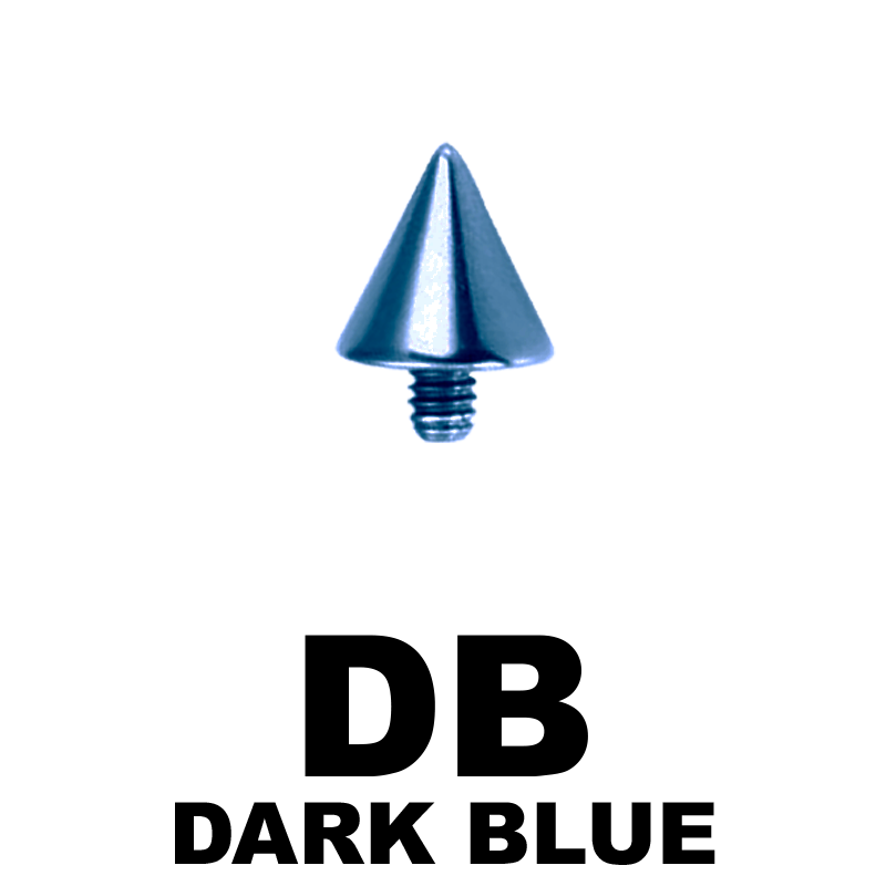 Titanium Cone (for 1.6 Internally Threaded Jewelry) Sfere e Componenti