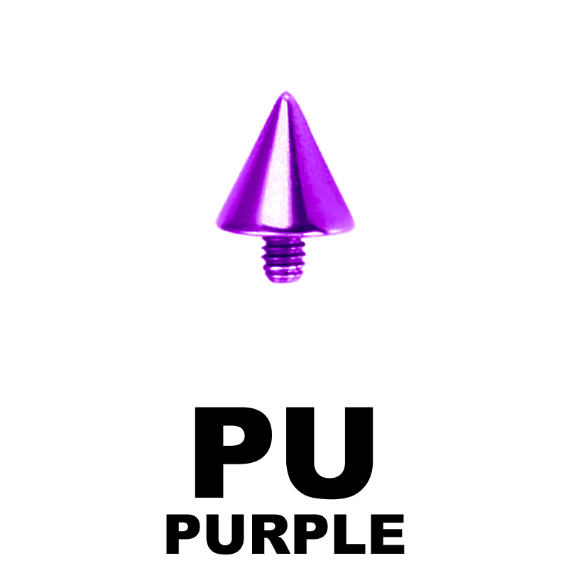 Titanium Cone (for 1.6 Internally Threaded Jewelry) Sfere e Componenti