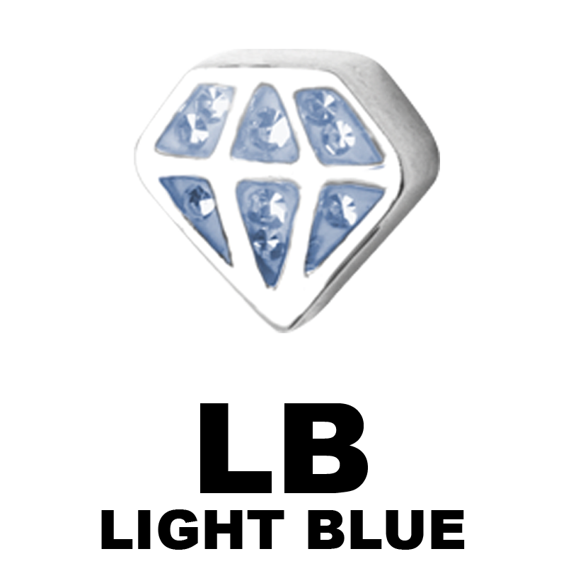 Diamond Crystal Tongue Component Orecchio