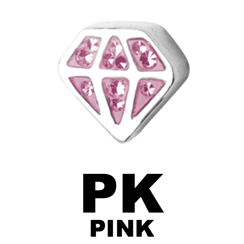 Diamond Crystal Tongue Component Orecchio