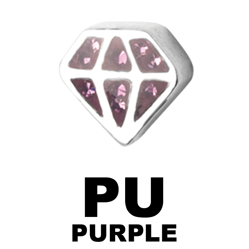 Diamond Crystal Tongue Component Orecchio