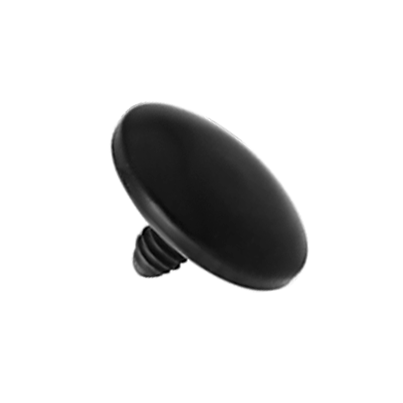 Blackline® Rounded Disc (for 1.6 Internally Threaded Jewelry) Sfere e Componenti