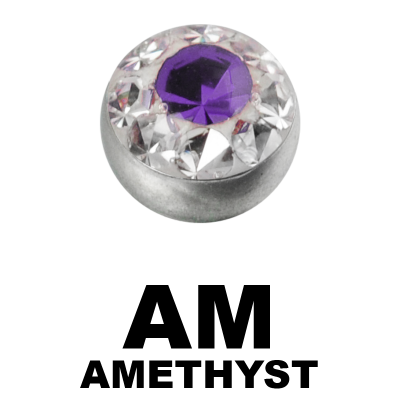 Crystal Line Jewelled Ball Sfere e Componenti