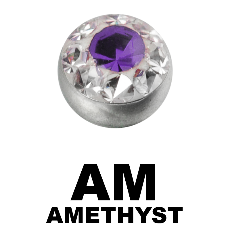 Crystal Line Jewelled Ball Sfere e Componenti