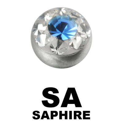 Crystal Line Jewelled Ball Sfere e Componenti