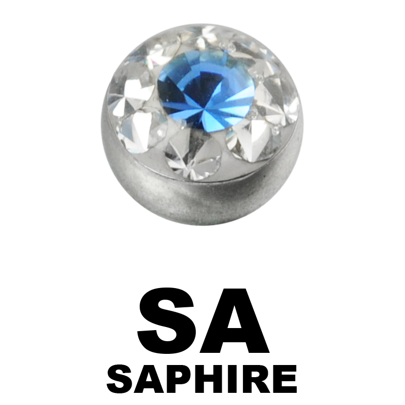 Crystal Line Jewelled Ball Sfere e Componenti