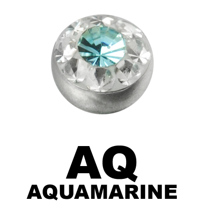 Crystal Line Jewelled Ball Sfere e Componenti