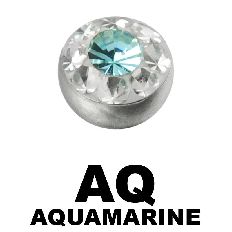 Crystal Line Jewelled Ball Sfere e Componenti