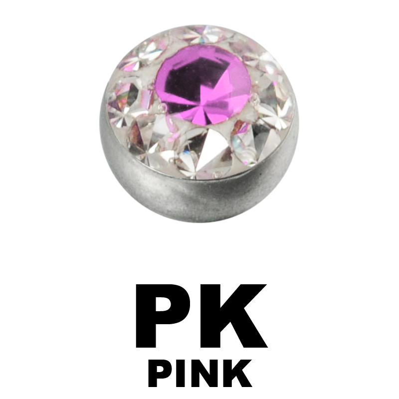 Crystal Line Jewelled Ball Sfere e Componenti