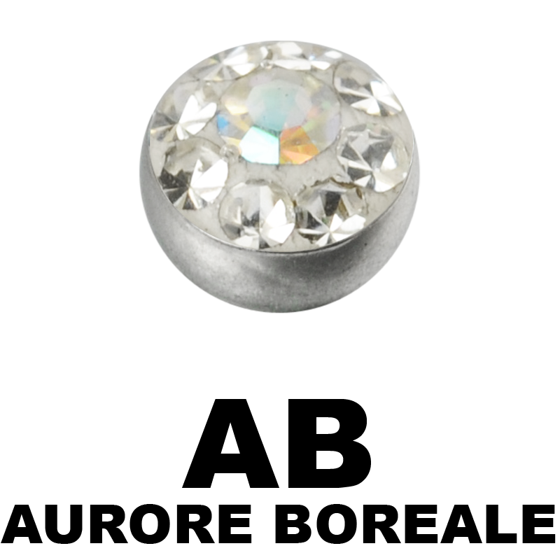 Crystal Line Jewelled Ball Sfere e Componenti