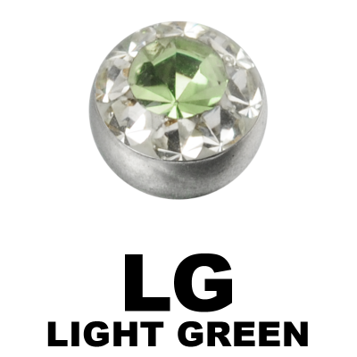 Crystal Line Jewelled Ball Sfere e Componenti