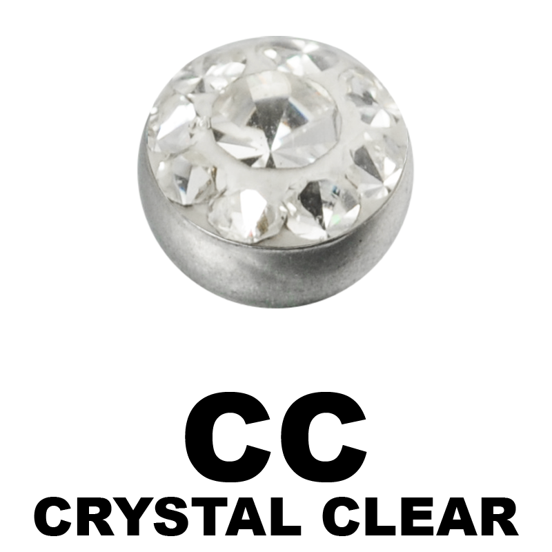 Crystal Line Jewelled Ball Sfere e Componenti