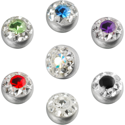 Crystal Line Jewelled Ball Sfere e Componenti