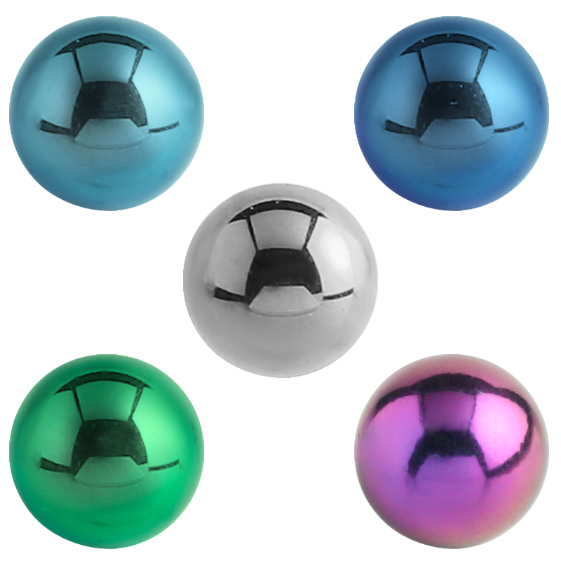 Titanium Threaded Ball Sfere e Componenti