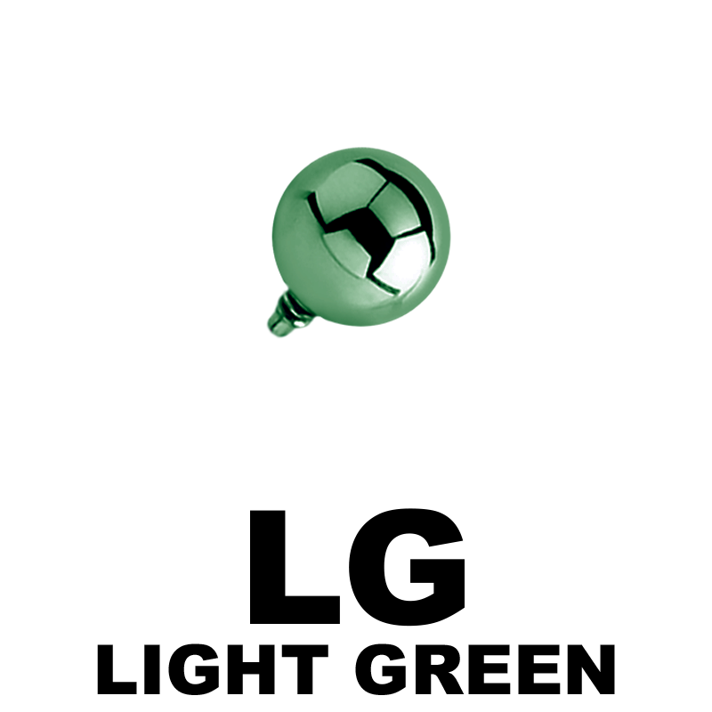 Titanium Ball (for 1.6 Internally Threaded Jewelry) Sfere e Componenti