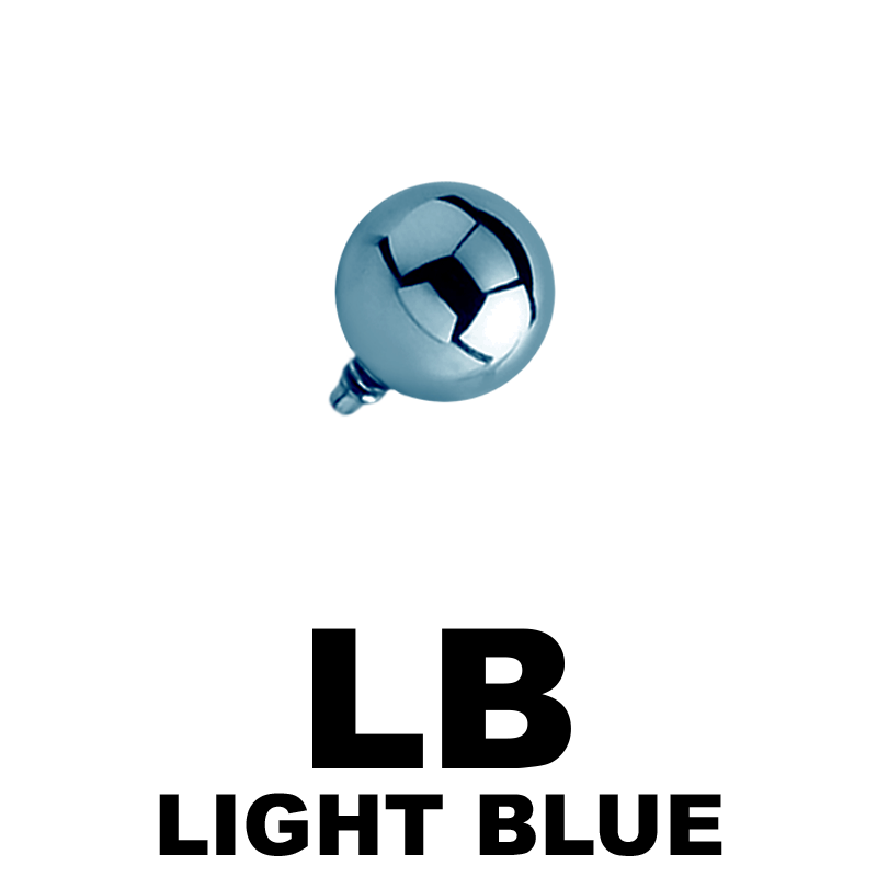 Titanium Ball (for 1.6 Internally Threaded Jewelry) Sfere e Componenti