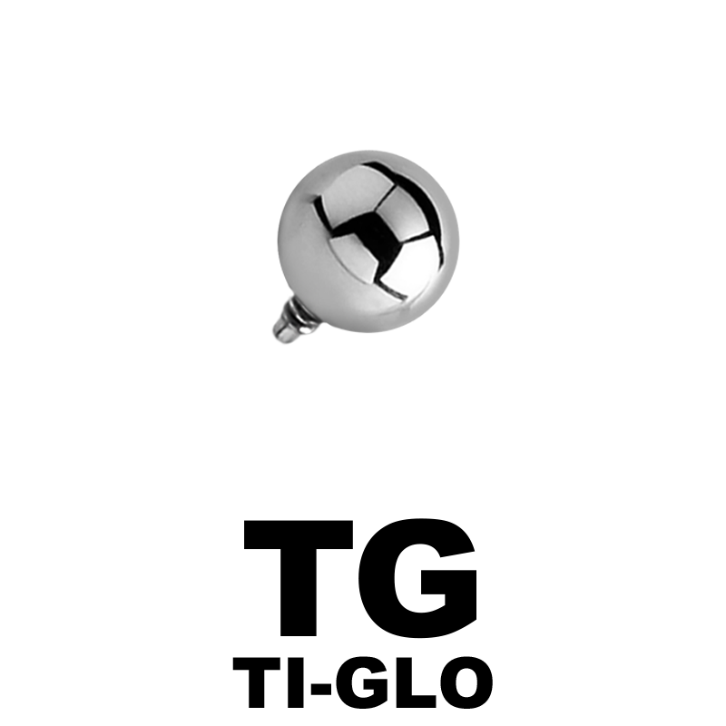 Titanium Ball (for 1.6 Internally Threaded Jewelry) Sfere e Componenti