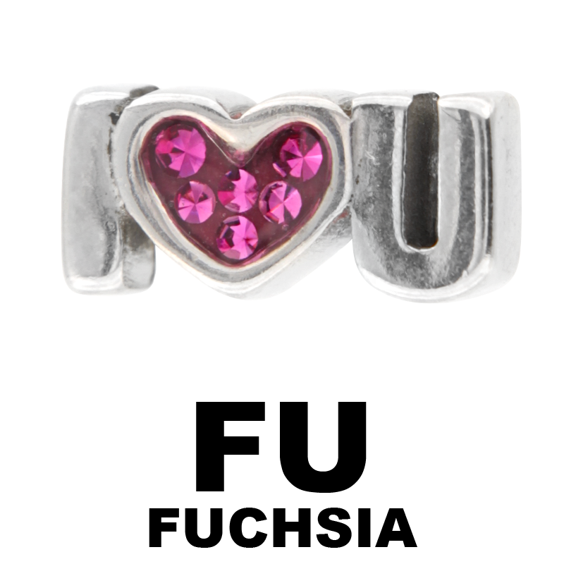 I Love You Crystal Tongue Component Orecchio