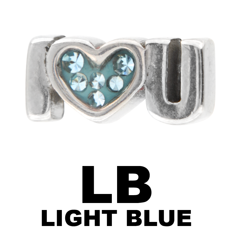 I Love You Crystal Tongue Component Orecchio