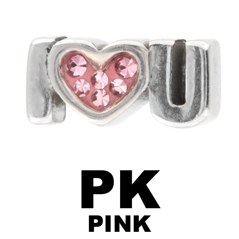 I Love You Crystal Tongue Component Orecchio