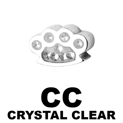 Pow Crystal Tongue Component Orecchio