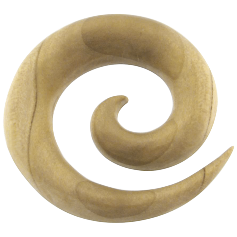 Crocodile Wood Spiral Orecchio