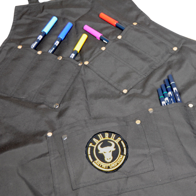 Taurus Tattoo Apron Taurus Tattoo Supply