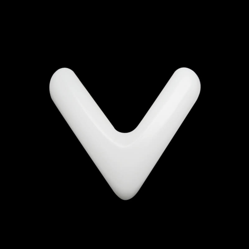 Implant Teflon Jewelry - V Implant Teflon Jewelry - V